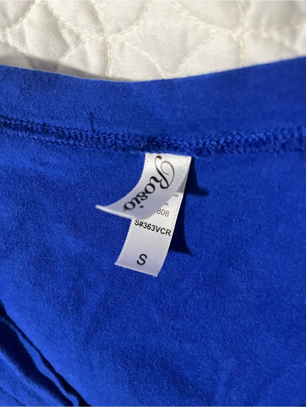 Blue' Lace-Up Tee with 'Rangers' Script - Picture 2 of 3